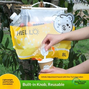 Bolsa de Hidratación Plegable Hello Bear de 8L, Bolsa de Almacenamiento de Agua para Camping y Uso al Aire Libre - Product Image 4