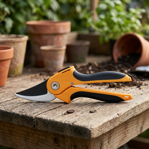 UPTI HW402 - Cuchilla Metálica Recubierta de PTFE Antideslizante con Mango de Goma de Alta Calidad Hecha en Taiwán para Podadora de Flores, Herramienta de Jardín - Product Image 3
