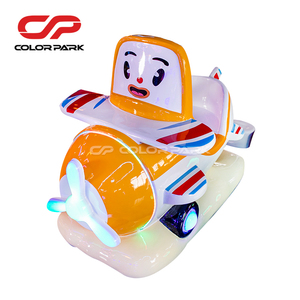 Máquina de Juegos Infantil de Fibra de Vidrio con Monedas, Colorida, con Música y Video, Tipo Columpio - Product Image 2
