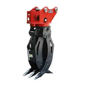 Top selling Hydraulic Forest Grab Excavator Log Rotating Grapple mini digger log rotating grapple for excavator