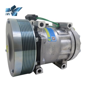 Compresor de Aire Acondicionado SD7H15 24V para Camión Caterpillar Krone 4132 3249711 324-9711 270124760 507-3868 - Product Image 4