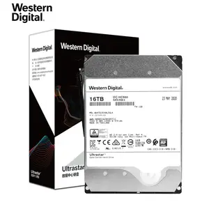 HDD Western 7200rpm3.5インチSASポート10T12T 14T 16T 18T Enterprise Heliumハードディスク (サーバーおよびNASメカニカルディスク用)