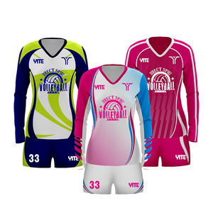 Женский волейбольный трикотаж с длинным рукавом - Product Image 1