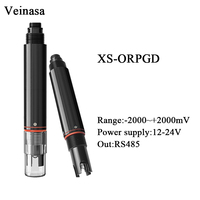 Testeur industriel en ligne Veinasa XS-ORPGD RS485 pour capteur ORP à électrode composite : -2000~+2000mV Surveillance de la qualité de l'eau