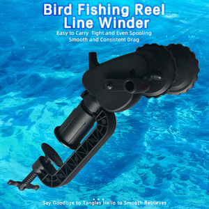 Enrouleur de ligne de pêche en alliage d'aluminium et caoutchouc ABS, outil de pêche en eau salée pour la pêche en mer et la pêche en roche - Product Image 2