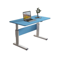 Bureau debout à hauteur réglable électrique Grand bureau assis debout de 40x24 pouces Bureau d'ordinateur de bureau à domicile