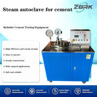 Machine d'essai d'expansion du mortier de ciment haute pression numérique de laboratoire, appareil autoclave pour ciment