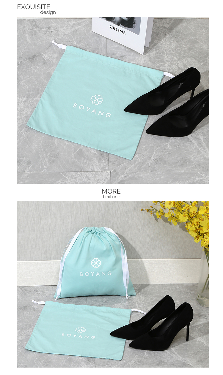 Custom drawstring bags with logo