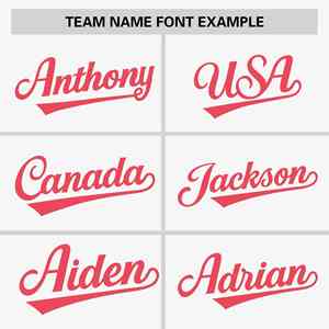 Camiseta de Softbol Personalizada con Rayas Rojas y Azul Agua, Mangas Raglán, Dos Botones, Auténtica y a la Moda - Product Image 3