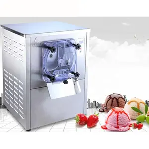 Italy Gelato Maker Sorbet Table Counter Top Desktop Italian Water Small Commercial Hard Ice Cream Making Machine