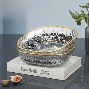 Bandeja Cuadrada para Frutas, Bandeja Grande para Frutas y Aperitivos para Mesas de Centro de Sala de Estar, Bandeja para Colocar Nueces y Dulces en la Oficina - Product Image 4