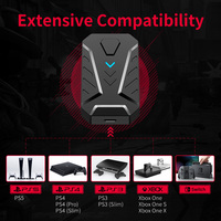 Pack Combo Convertisseur de Jeux Vidéo Mix Master 7 en 1 pour PS5 PS4 Pro Slim PS3 XBOX 360 Xbox ONE Xbox Series X S Switch