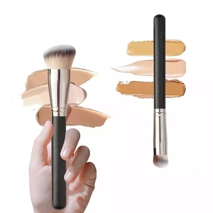 HMU all'ingrosso Vegan Low Moq Liquid Foundation Contour Cream Brush 170 270 370 fondotinta pennello <span class=keywords><strong>per</strong></span> trucco <span class=keywords><strong>pennelli</strong></span> <span class=keywords><strong>per</strong></span> correttore - Product Image 3