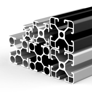 8 <strong>mm</strong> t Slot <strong>Aluminum</strong> 8040 8080 <strong>Aluminum</strong> <strong>Profile</strong> <strong>40x40</strong> Clear Anodized for Industrial Framing System - Product Image 1