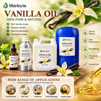 Huile Essentielle de Vanille 100% Pure Certifiée Biologique Distillée à la Vapeur Fraîche pour Soins de la Peau, Aromathérapie, Massage Corporel, Relaxation et Plus Encore