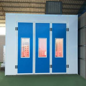 <span class=keywords><strong>Vendita</strong></span> calda cabina di verniciatura per Automobile riscaldata elettricamente cabina di verniciatura per auto usata cabina di verniciatura certificata - Product Image 4