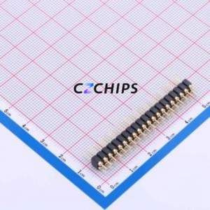 PZ254-2-20-Z-C Pin Header Through hole Component (THT),P=2.54mm Connector 2x20P 2.54mm 2.54mm Round Pin - Product Image 1