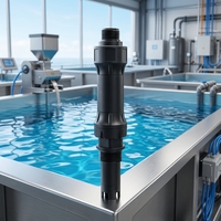 Capteur numérique 3-en-1 M200-PHOT (pH/ORP/Température) IP68 RS485 MODBUS pour équipement de surveillance de la qualité de l'eau