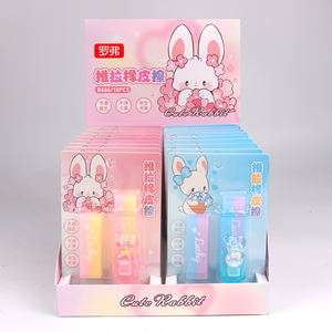 2024 nuovo trasparente colorato push-pull gomma con l'alta qualità per gli studenti - Product Image 4