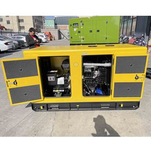 Générateur triphasé silencieux avec une puissance de 12 kW à 40 kW, cadre ouvert, démarrage à distance, fréquence 60 Hz, options 240 V et 480 V, GFS-I28 15 kVA 20 kVA - Product Image 6