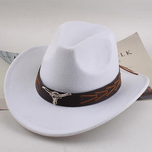 Sombrero Vaquero Occidental <span class=keywords><strong>de</strong></span> Verano, Ajustable, Estilo Étnico Retro, con Cuentas, Protección Solar, para Viajes y Uso Casual, Unisex - Product Image 5
