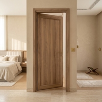 Cadre de porte et de fenêtre moderne en composite bois-plastique (WPC) de type E 140E, résistant à l'eau, couleur personnalisée