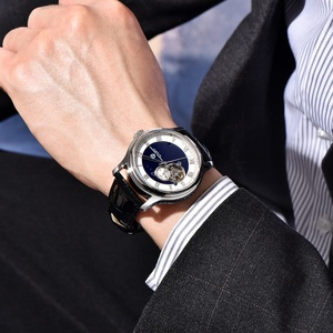 Pagani Design 2025 New Nh39 Luxury Fashion Sport Men's Automatic <b>Mechanical</b> <b>Watch</b> Leather Strap Stainless Steel Sapphire Crystal - Product Image 4