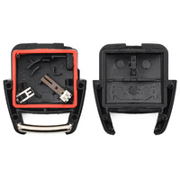 Coque de clé télécommande à 2 boutons sans lame de rechange pour voiture