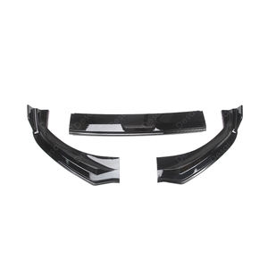 3 Pcs Lèvre de pare-chocs avant pour 2021 2022 2023 <span class=keywords><strong>Ford</strong></span> <span class=keywords><strong>Mustang</strong></span> <span class=keywords><strong>Mach</strong></span>-<span class=keywords><strong>E</strong></span> Noir brillant Moulé par injection Normal US Version Splitter Lip - Product Image 1
