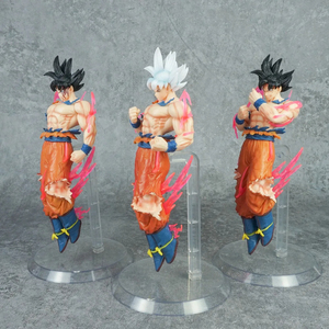 33CM 3 Têtes Changées <span class=keywords><strong>Migatte</strong></span> <span class=keywords><strong>No</strong></span> <span class=keywords><strong>Gokui</strong></span> Manga Figurine Statues Dragon Goku PVC Anime Figure Modèle Jouets Poupées - Product Image 3