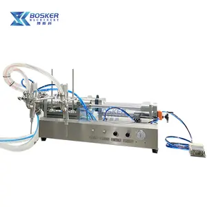 BSK-GZ05 automatic yogurt milk bottle filling machine high viscous honey 100ml 1000ml filling machine