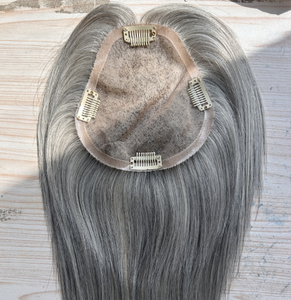 Cierre de Encaje Monofilamento en Stock, Envío Inmediato, Cabello Humano Virgen Europeo Liso 100%, Mobo Topper, Base de 6x6, Tamaño 8 Pulgadas, 130% de Densidad - Product Image 6