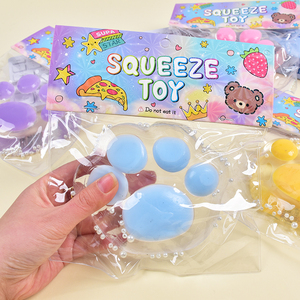 Jouet Squishy Patte de Chat en TPR Grande Taille, à Rebond Lent, en Forme de Griffe d'Ours, Doux à Presser, Jouet Anti-Stress pour Enfants - Product Image 4