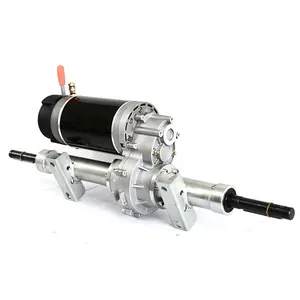 24v 36V 48V dc gear motor electric tricycles motorcycle storage material handling trolley transaxle motor