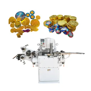 High quality cheap automatic gold coin chocolate packing machine for mechanical industry
