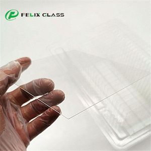 FELIX Custom Industrial Solid Tempered Glass <b>Sheet</b> High Light Transmission Ultra Thin Clear Transparent Design Display Screen - Product Image 3