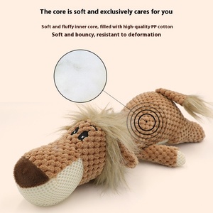 Tough Squeaky Peluche Dog Toys-Jouets à mâcher résistants aux morsures pour chiens - Product Image 2
