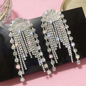 Pendientes Largos <span class=keywords><strong>de</strong></span> Lujo para Mujer, Lote Mixto al por Mayor, Económicos - Product Image 2