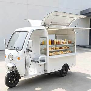 Carretti per Street Food che Vendono Crostate all'Uovo, Gelati, Dolci e Bevande; Cucine Multifunzionali Personalizzabili - Product Image 2