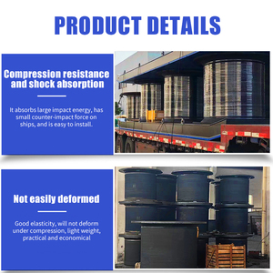 Parafango in gomma a cono personalizzato per banchine e moli, parafango in gomma a cono per imbarcazioni - Product Image 4