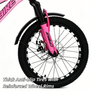Vélo pour enfants de 16 à 22 pouces, freins à <span class=keywords><strong>disque</strong></span> complets, pour des balades sûres et amusantes, idéal pour développer l'endurance et les activités sportives en plein air. - Product Image 3