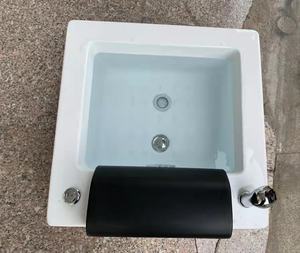 OEM Luxus-Fußpflegeschale aus Fiberglas Hochwertige Moderne Spa-Fußmassage-Badewanne mit Wellenmassage und Automatischer Massage 110V-240V - Product Image 2