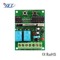 YET402PC 433mhz Télécommande À Code Roulant Récepteur pour Porte De Garage Porte avec Code