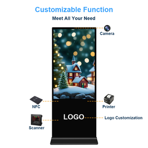 Affichage numérique IA, logiciel CMS Android Windows, analyse intelligente basée sur le cloud, multimédia, vidéo, image, document, totem tactile multi-tailles - Product Image 2