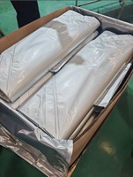 Sac en vrac carré FIBC avec doublure en aluminium, résistant à l'humidité et à la lumière, pour poudre chimique