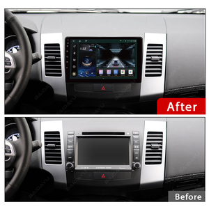 BAIDAYU Schermo Touch da 9 Pollici per Auto con GPS, USB, CarPlay, Android Auto, Assistenza al Parcheggio, Display IPS per Mitsubishi Outlander <span class=keywords><strong>2012</strong></span> - Product Image 5