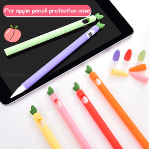 Housse en silicone mignonne <span class=keywords><strong>pour</strong></span> stylet tactile avec support de pointe de protection <span class=keywords><strong>pour</strong></span> <span class=keywords><strong>Apple</strong></span> <span class=keywords><strong>Pencil</strong></span> 2 - Product Image 2
