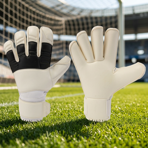 High Quality Customizable Rubber <b>Latex</b> Goalkeeper <b>Gloves</b> with Full Finger Protection for Unisex Outdoor Use - Product Image 2
