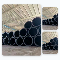 Tuyau d'eau souterrain en PEHD de grand diamètre SDR11 DN500 DN710 DN900, tuyau en plastique anti-UV pour l'infrastructure de l'alimentation en eau publique