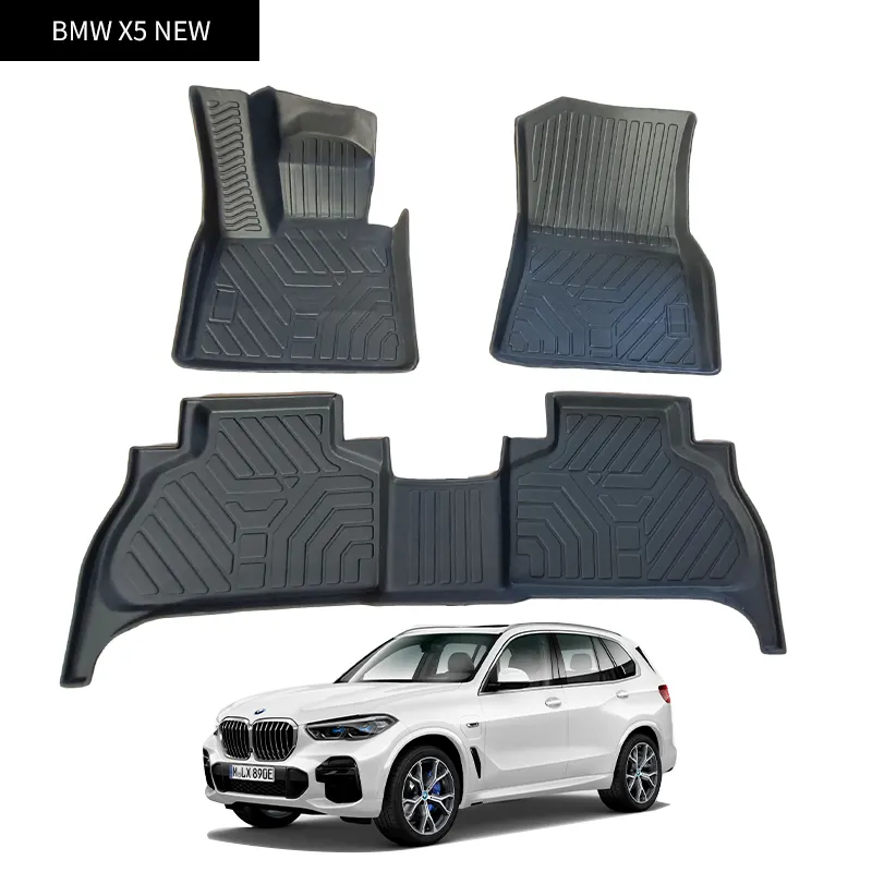 Comprovada Alta Qualidade Proteção Ambiental Tpe Couro Car Floor Mat Marrocos para BMW X5